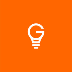 Letter G Initial Logo Design Vector Template Illustration