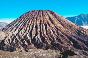 The beauty of the sunrise around Bromo Volcano which is a popular photographer's place in East...