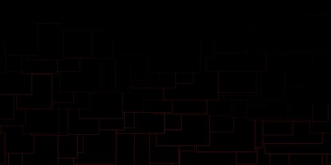 Dark Red vector template in rectangles. New abstract illustration with rectangular shapes. Best design for your ad, poster, banner.