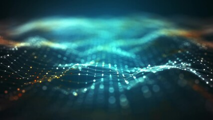  Abstract technology big data background concept. - Powered by Adobe