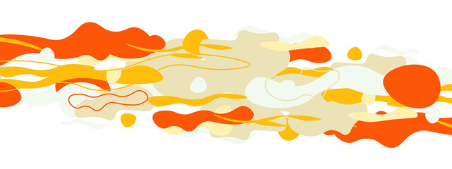 Trendy liquid style shapes abstract design, dynamic vector background for placards, brochures, posters, web landing pages, covers or banners