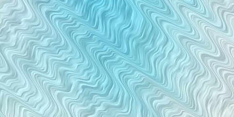 Fototapeta premium Light BLUE vector template with lines. Illustration in halftone style with gradient curves. Best design for your posters, banners.