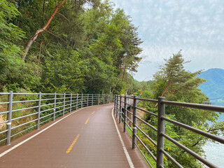 Riverside Forest Road (Chuncheon-si, South Korea)