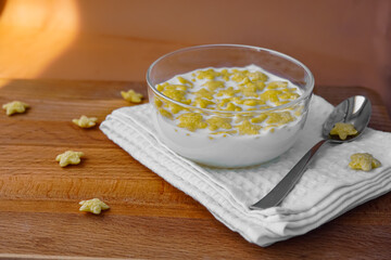 Healthy Nutrition - Cereal with Milk