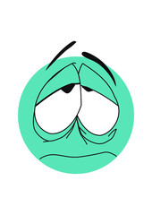 vector illustration of a green leaf