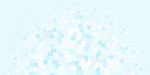 Light BLUE vector layout with lines, rectangles. Illustration with a set of gradient rectangles. Template for cellphones.