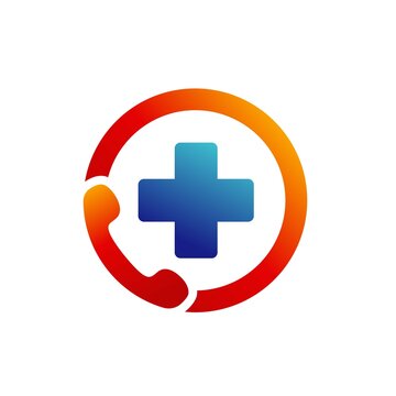 emergency call icon logo