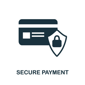 Secure Payment icon. Simple element from internet security collection. Creative Secure Payment icon for web design, templates, infographics and more
