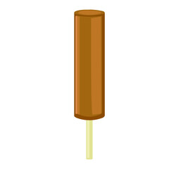 vector illustrations with ice cream. Cartoon style. Can be used for icons or stickers. summer dessert.