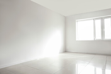 Interior of empty spacious room