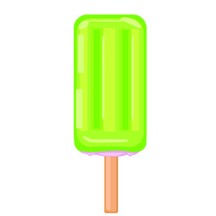vector illustrations with ice cream. Cartoon style. Can be used for icons or stickers. summer dessert.