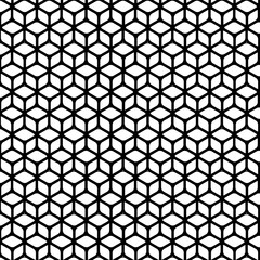 seamless geomatric cubical 3D graphic design pattern.