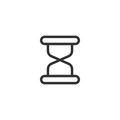 Hourglass icon. Deadline symbol modern, simple, vector, icon for website design, mobile app, ui. Vector Illustration