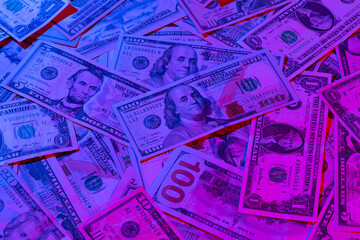 US dollars stock photos.