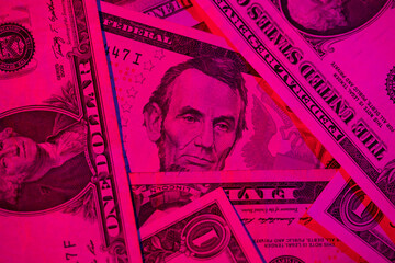 US dollars stock photos.