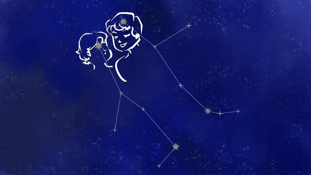 黄道十二星座-ふたご座