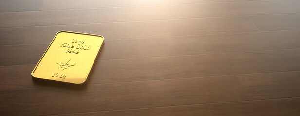 1 Oz Gold Bar © Alexander Limbach