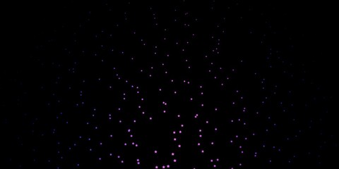 Dark Blue, Red vector pattern with abstract stars. Modern geometric abstract illustration with stars. Pattern for wrapping gifts.