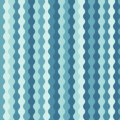 Seamless repeating pattern of vertical wavy stripes