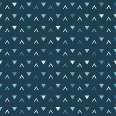 Seamless repeating pattern of triangles and arrows