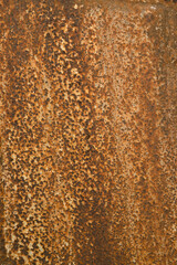 Metal surface with iron rust Grunge rusty texture and background.