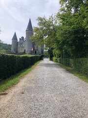 photography, old houses Castle in belgium
