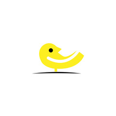 Bird icon. Flat design. Vector illustration.