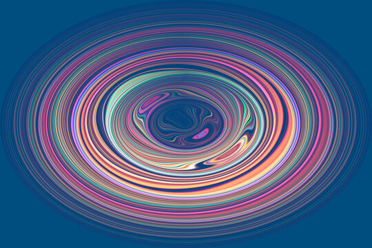 Spinning light trails background