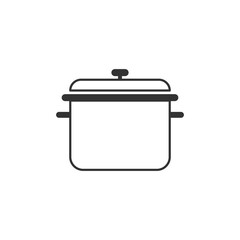Pot icon. Cooking symbol modern, simple, vector, icon for website design, mobile app, ui. Vector Illustration