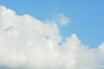 blue sky with clouds