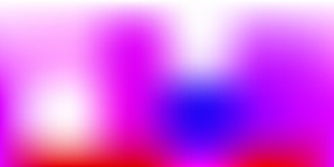 Dark Blue, Red vector blur drawing.