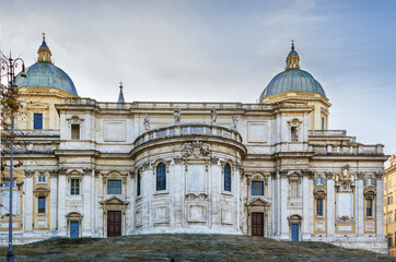 Fototapeta na wymiar Basilica of Saint Mary Major, Rome, Italy