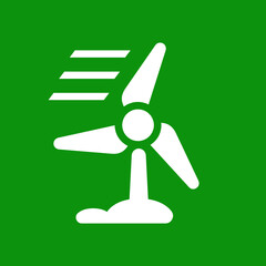 Wind Energy -  Metro Tile Icon