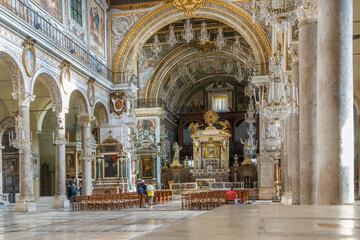 Fototapeta na wymiar Santa Maria in Ara Coeli, Rome, Italy