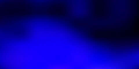 Dark blue vector abstract blur template.