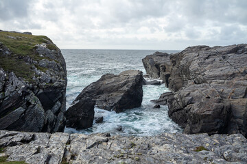 The coastline at Dawros in County Donegal - Ireland.