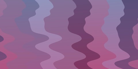 Light Blue, Red vector template with curved lines. Abstract illustration with gradient bows. Pattern for websites, landing pages.