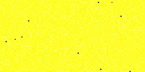 Light Yellow vector background with circles. Abstract illustration with colorful spots in nature style. Pattern for business ads.