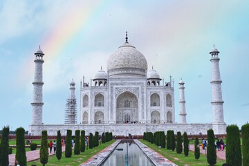 taj mahal agra india