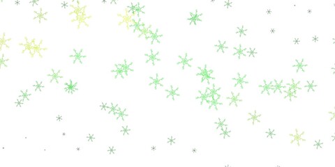 Light Blue, Green vector template with wry lines.