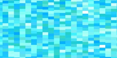 Light Blue, Green vector layout with lines, rectangles. New abstract illustration with rectangular shapes. Pattern for commercials, ads.