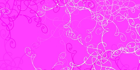 Light Pink vector layout with circular arc.