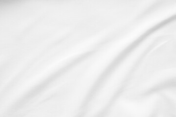 White fabric smooth texture surface background