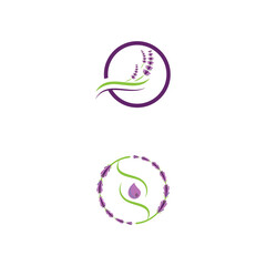 Lavender Logo Template vector symbol