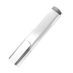 Highlighter pen mockup on white background