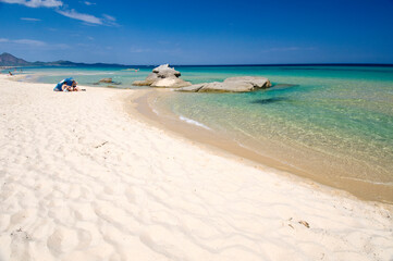 Costa Rei Beach, Muravera, Cagliari district, Sardinia, Italy, Europe