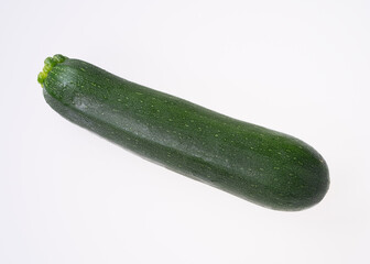 zucchini isolated on white background