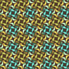 Vector rhythmic geometric elements background