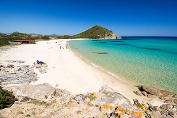 Monte Turnu beach, Costa Rei, Castiadas, Sardinia, Italy, Europe