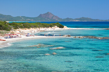 Sant'Elmo beach, Castiadas, Cagliari district, Sardinia, Italy, Europe